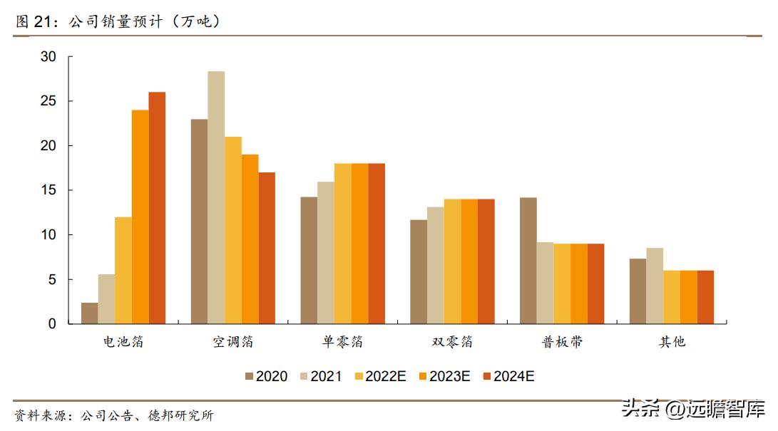 锂材铝箔龙头,鼎胜新材2019年铝箔市场占比