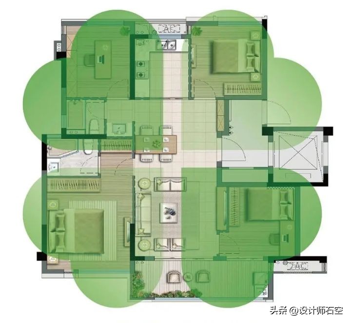 四叶草户型什么时候推出的,中国四叶草户型是什么时候出现的