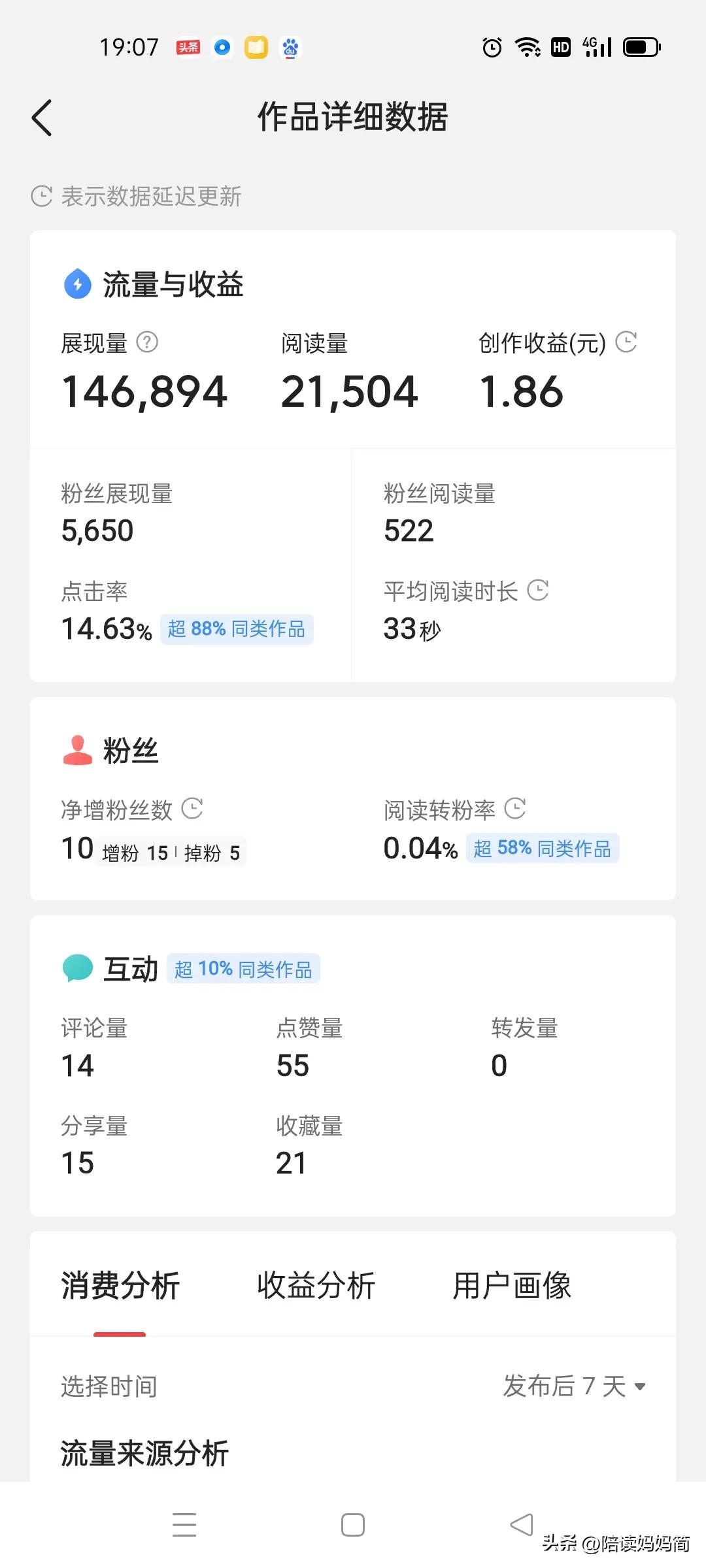 头条每天的收益是如何计算的,头条和头条极速版的收益区别
