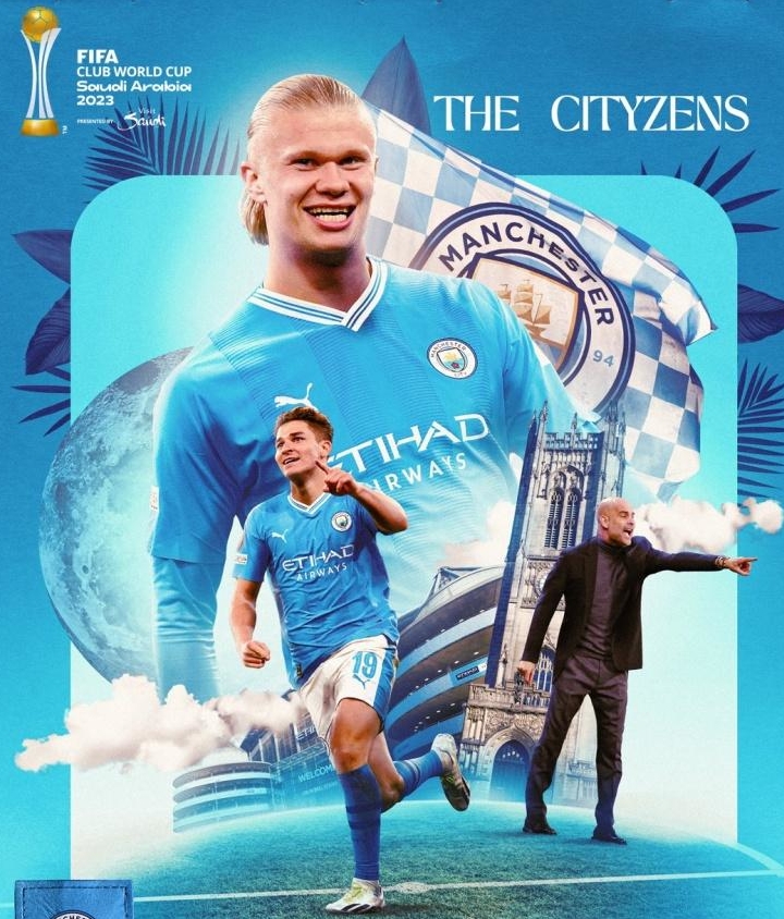 2022曼城3-2逆转夺冠全场集锦,曼城世俱杯进球瓜迪奥拉反应