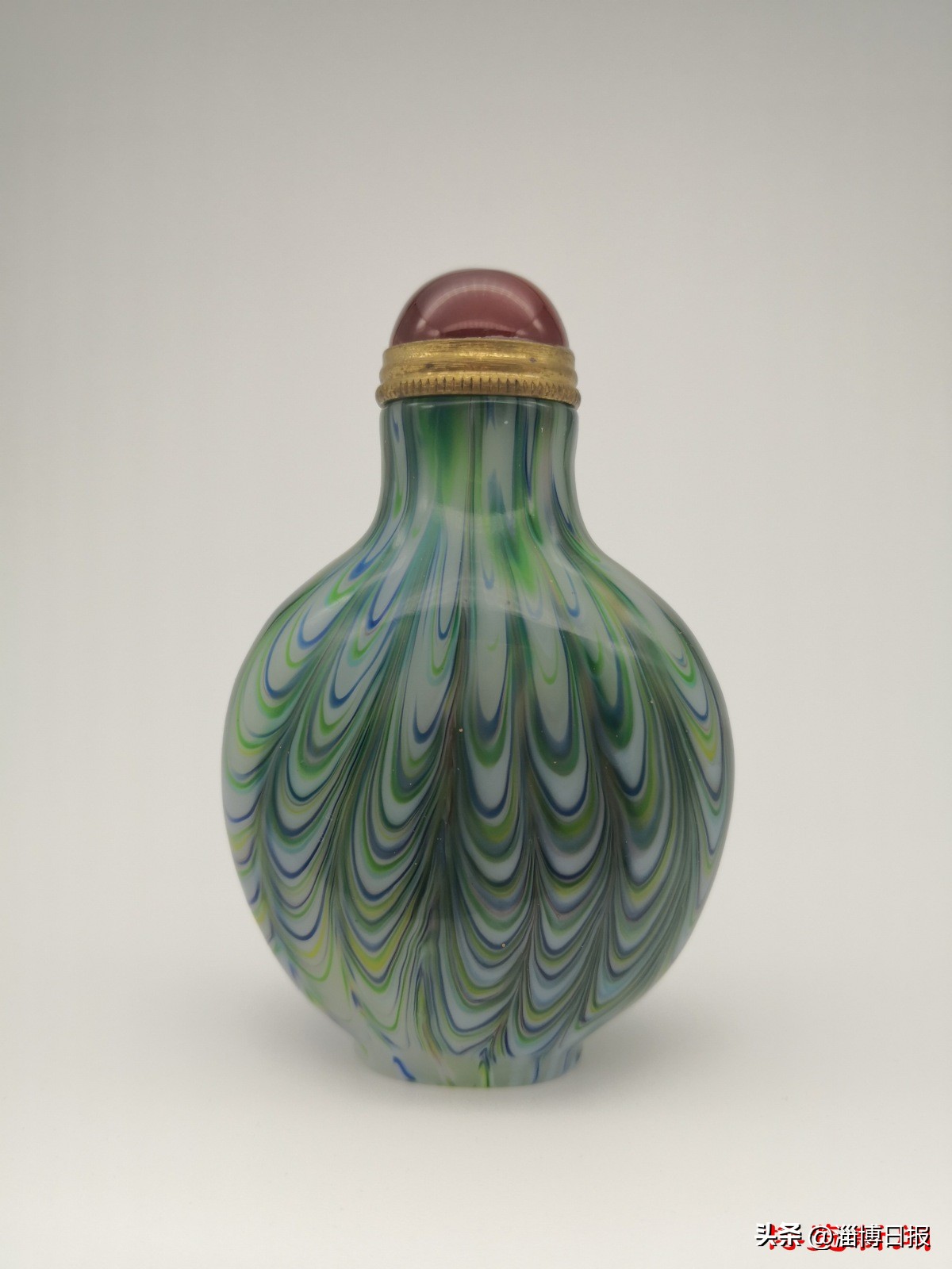 山东淄博小鼻烟壶,淄博传统手工艺鼻烟壶