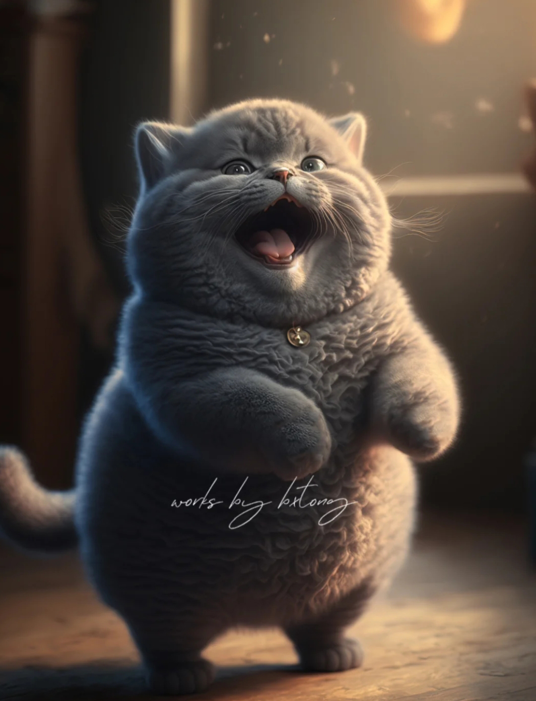 治愈橘猫壁纸图片,胖猫壁纸