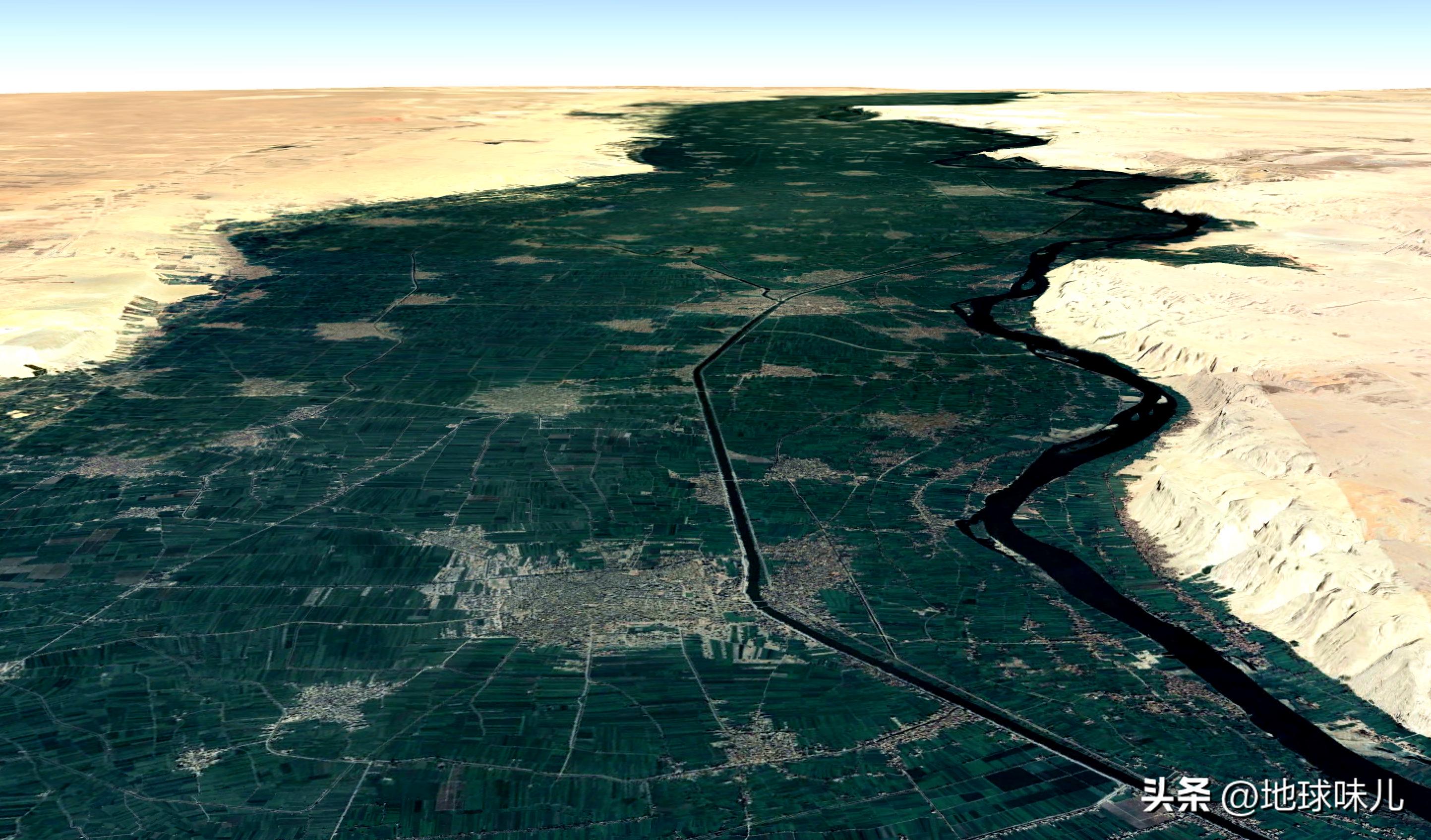 人口主要分布在尼罗河沿岸的原因,埃及5万平方公里土地养活1亿人