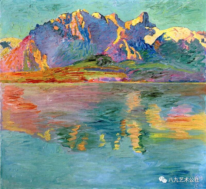 瑞士现代艺术先驱|库诺·阿米耶作品欣赏