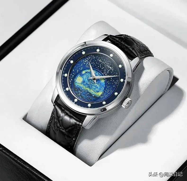 梵高艺术手表,梵高油画手表展示