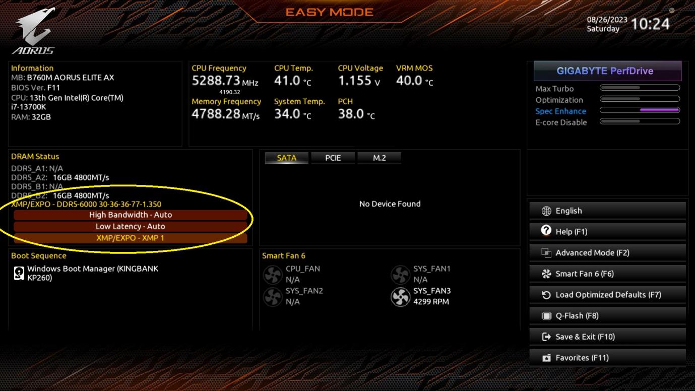 技嘉b760m电竞雕如何给内存超频,技嘉b760m小雕内存超频技术