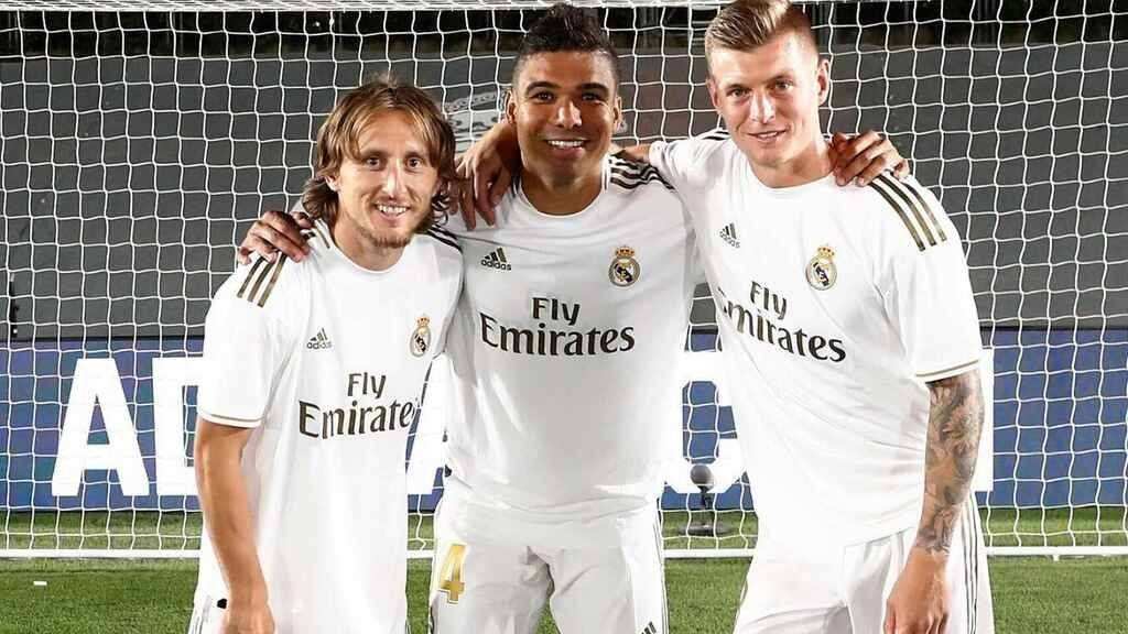 皇马中场核心莫德里奇训练视频,皇马典礼三中场总助攻