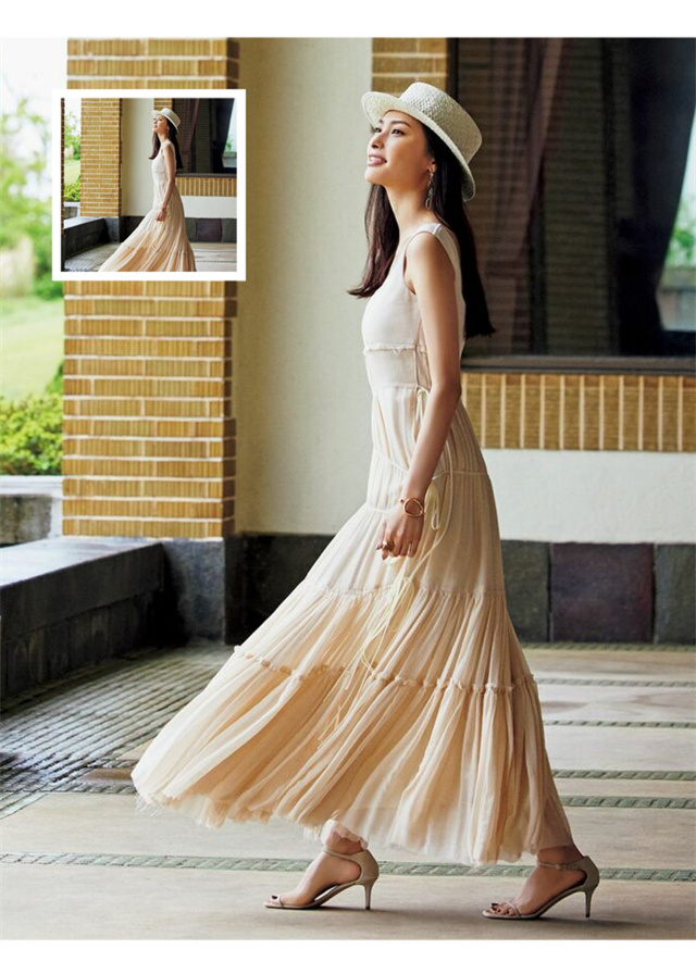 日本杂志最新款穿搭,日系裙子穿搭7月份