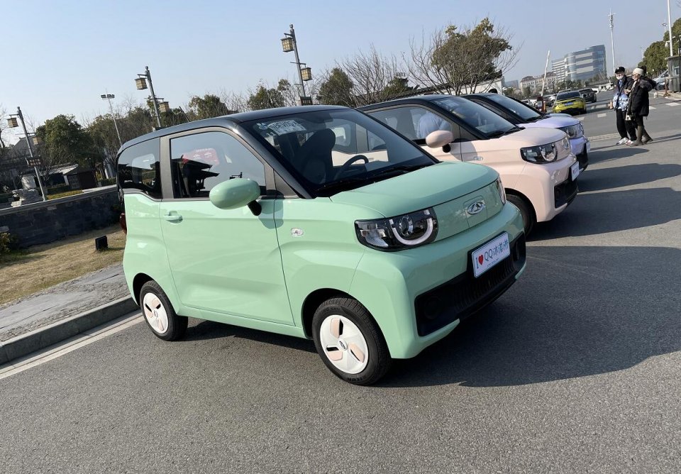 试驾qq冰淇淋,奇瑞新能源qq冰淇淋测评