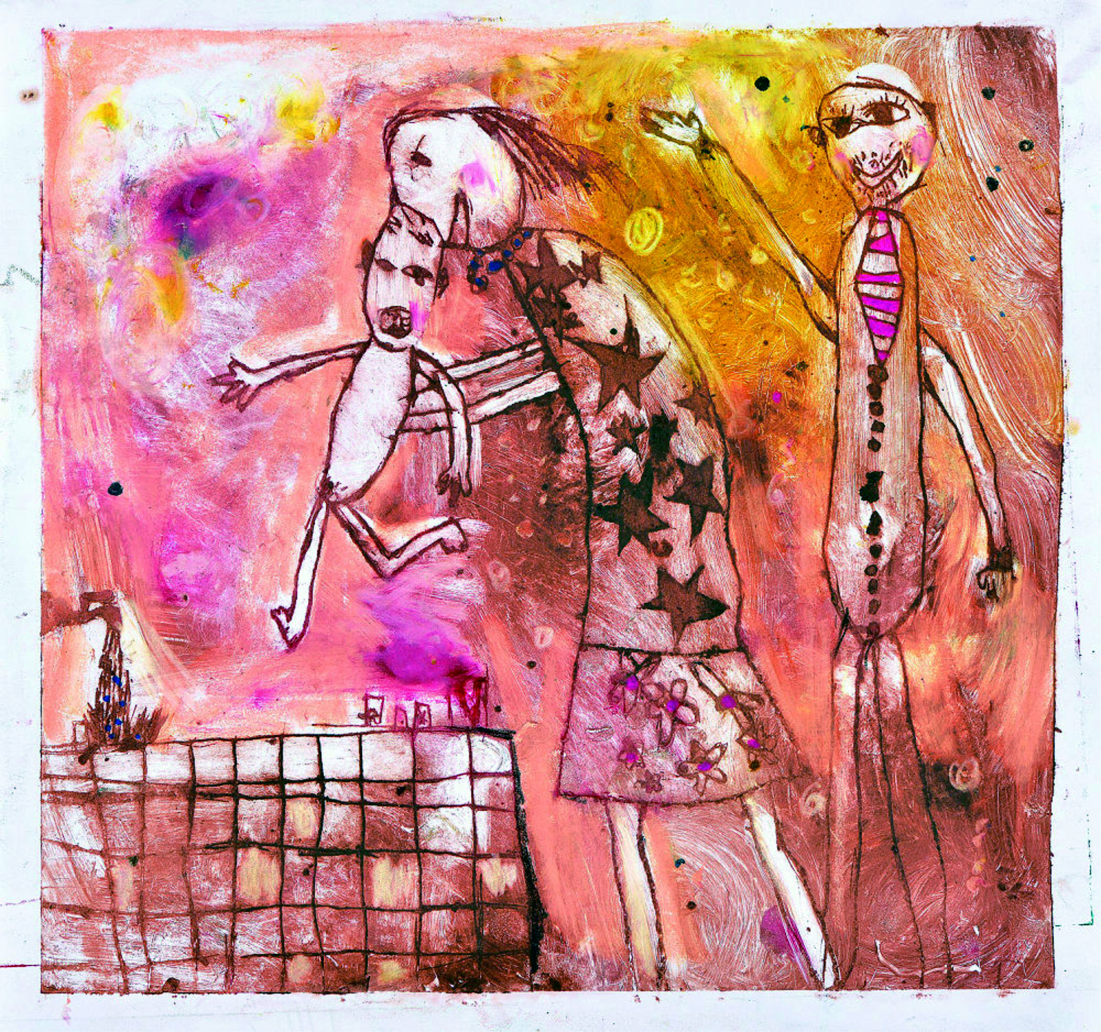 优质儿童画作品欣赏,童心绘世界阳光下成长主题绘画