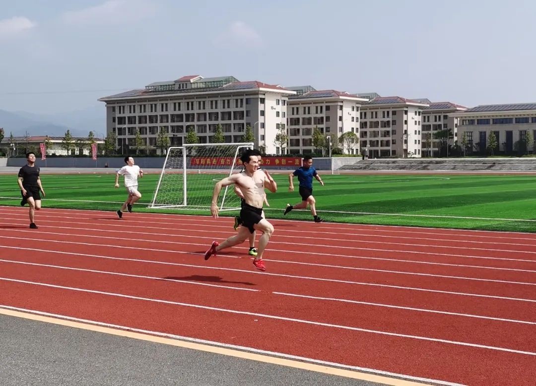 运动赛场彩旗飘,运动健儿赛场上精彩片段