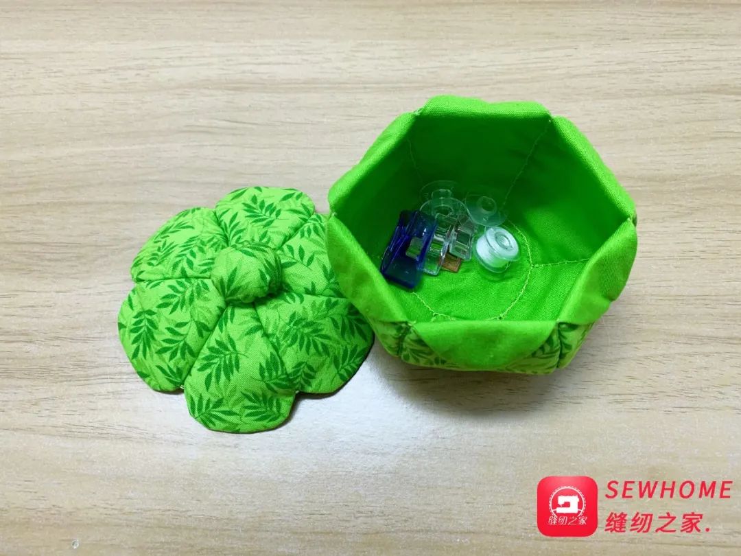 绿色环保收纳盒,守护生态绿手工制作