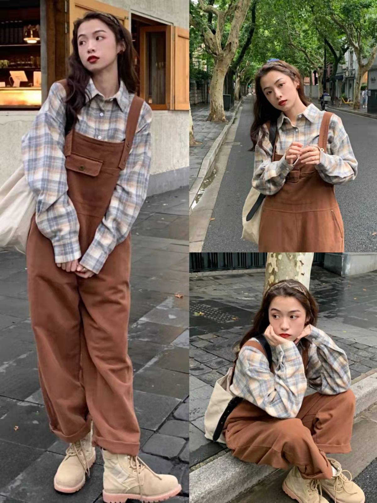 格子衬衫的穿法技巧秋冬,格子衬衫要怎么穿才好看