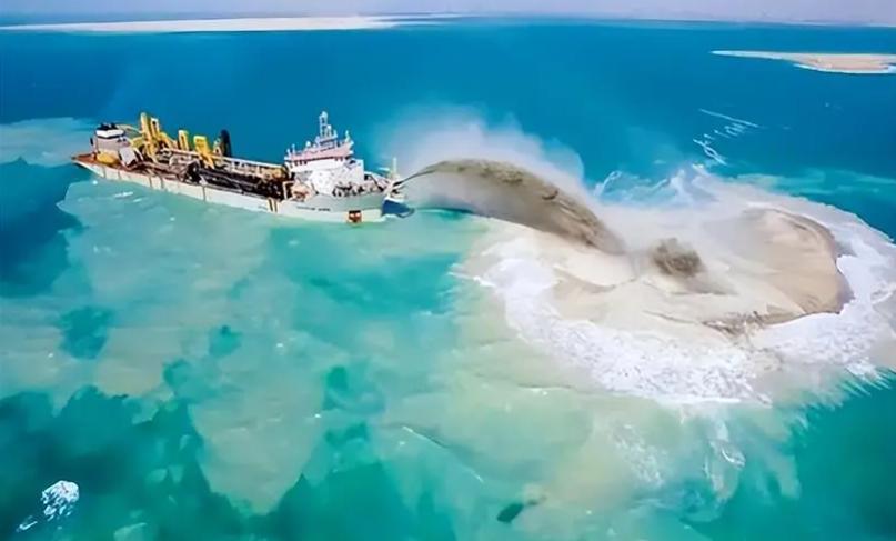 台媒大陆基建,美济礁填海造岛用了多久