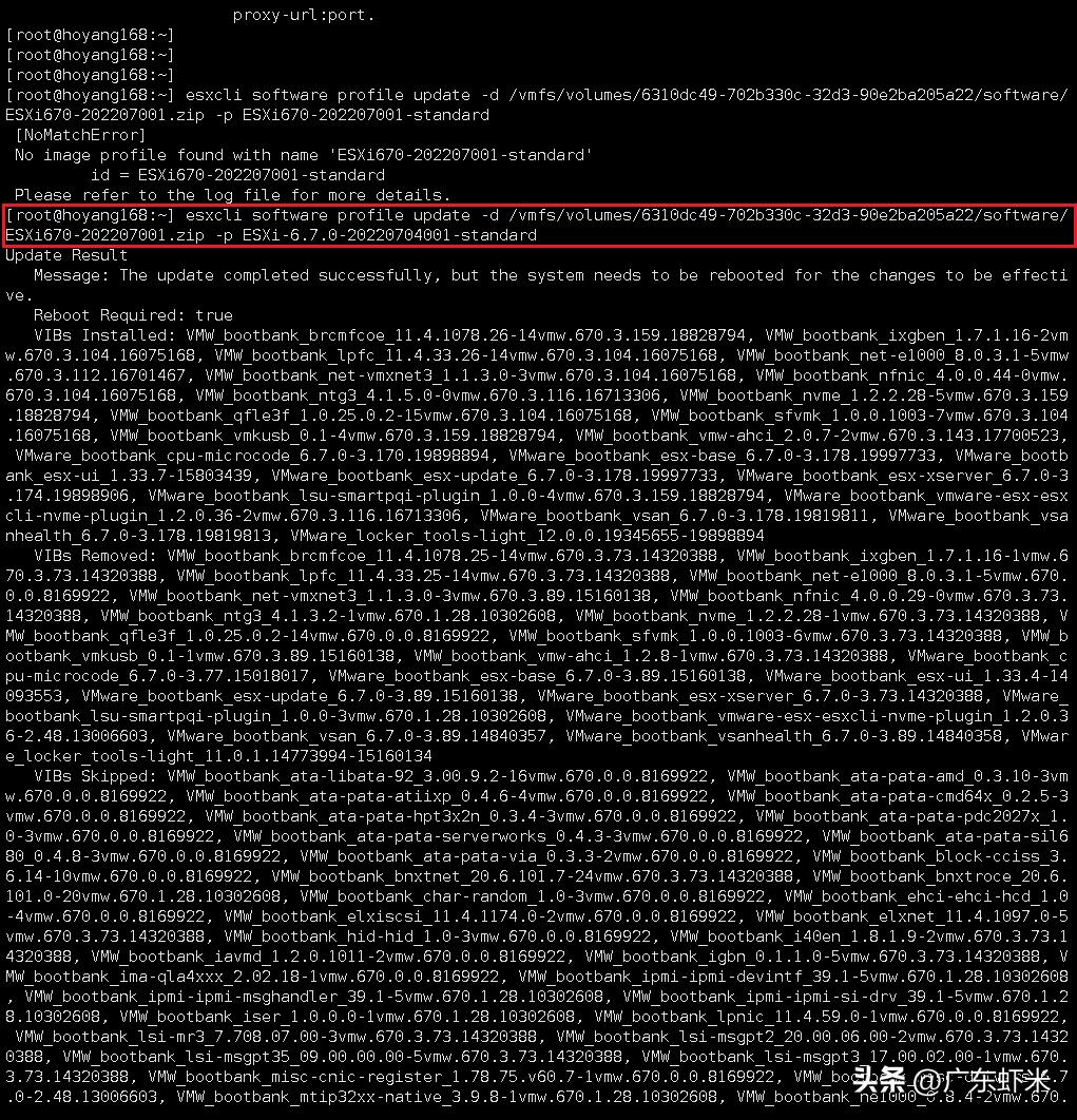 虚拟化运维：VmwareESXi从初级到专家《esxcli命令界面系统升级》