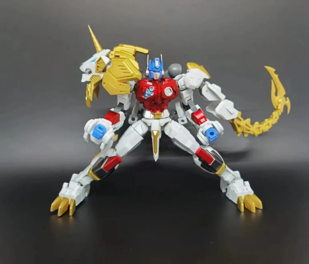 盘古模型白狮,盘古模型白狮擎天柱