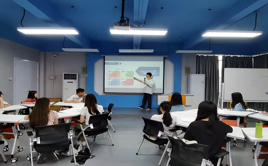 教学系,管理学院的风采