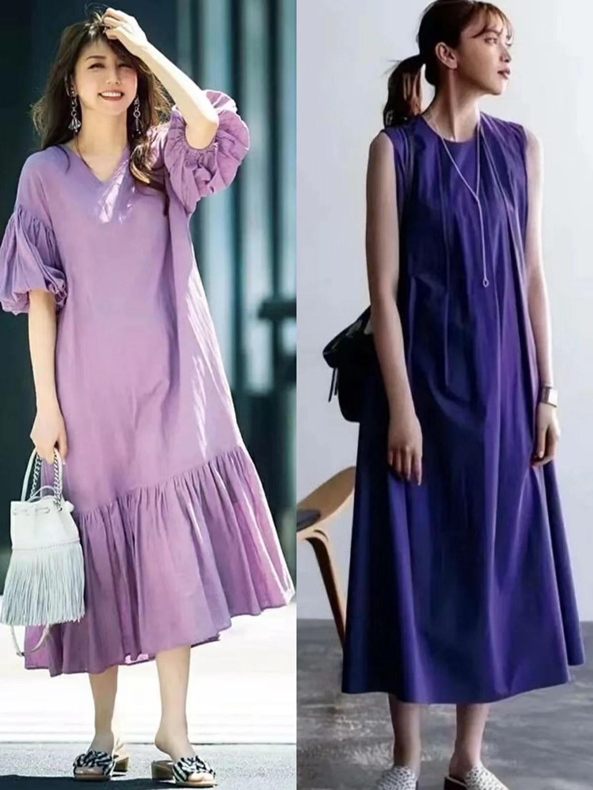 夏天的碎花裙怎么穿才好看,夏天碎花裙不显黑