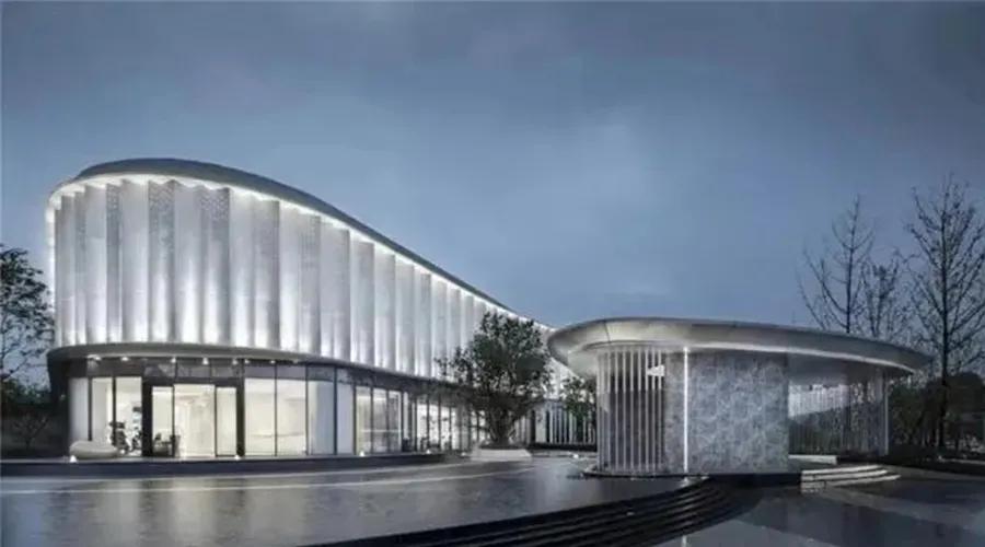 铝制波浪板墙面效果图大全,铝制波浪板