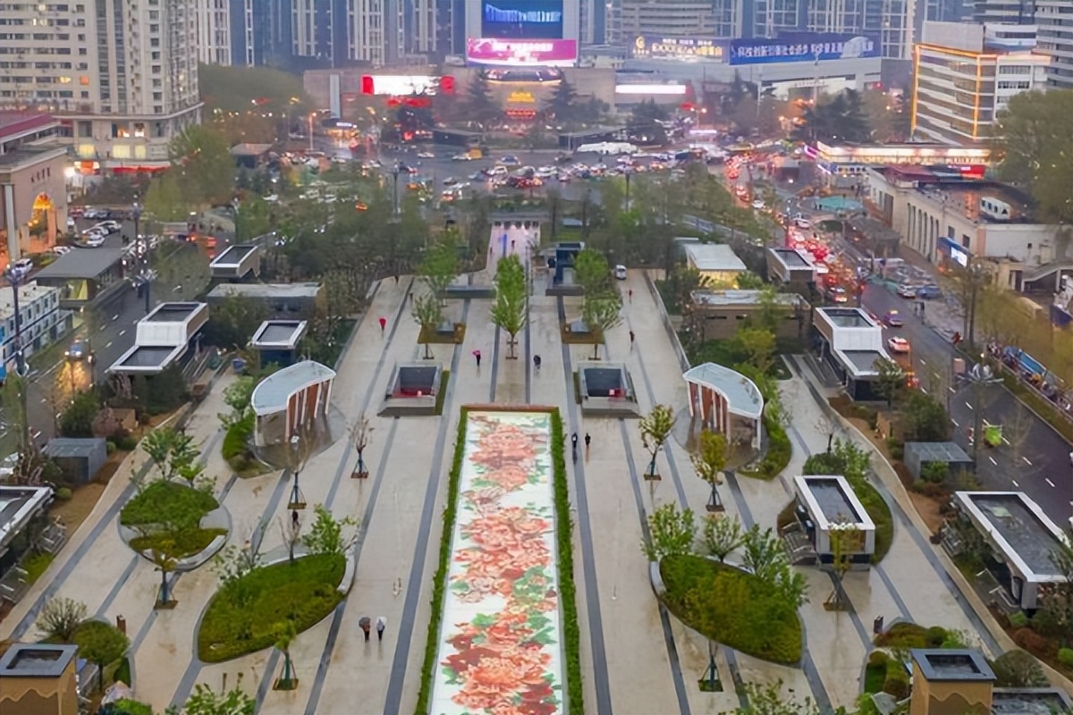 洛阳牡丹公园最新规划图,洛阳牡丹广场简介