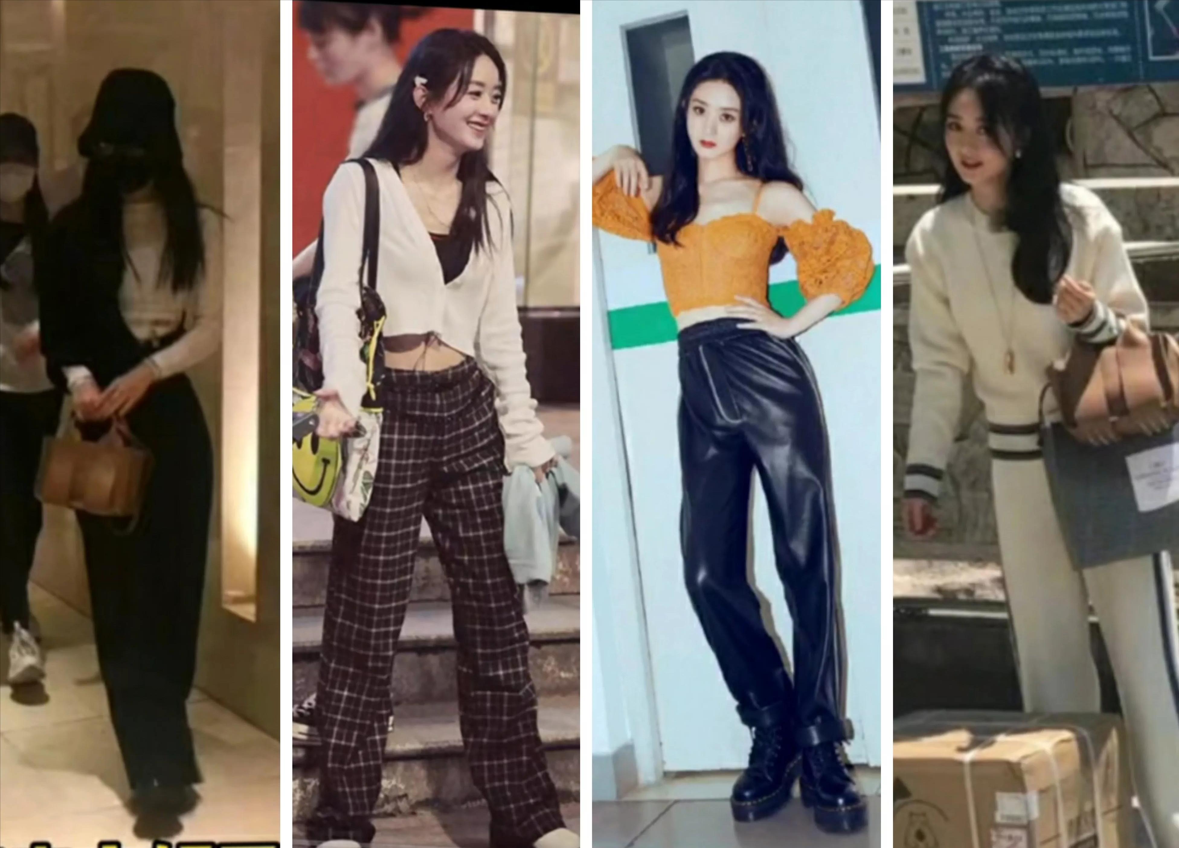 赵丽颖露腰穿搭,赵丽颖教你穿搭学着点