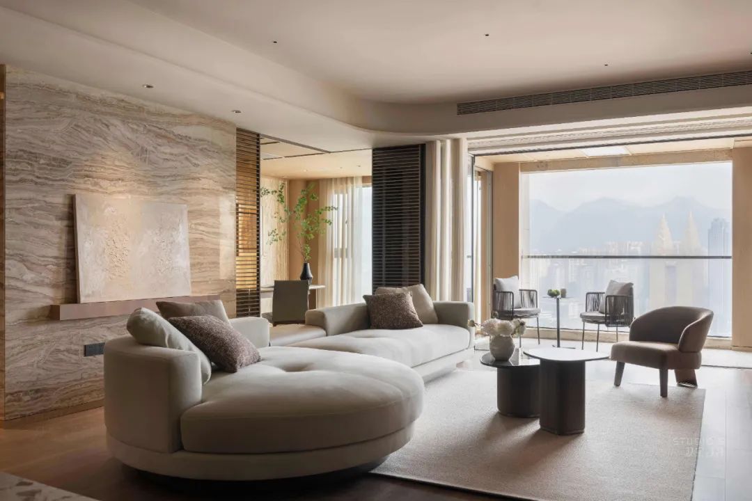 木色木饰面现代风,150平现代轻奢原木颜色