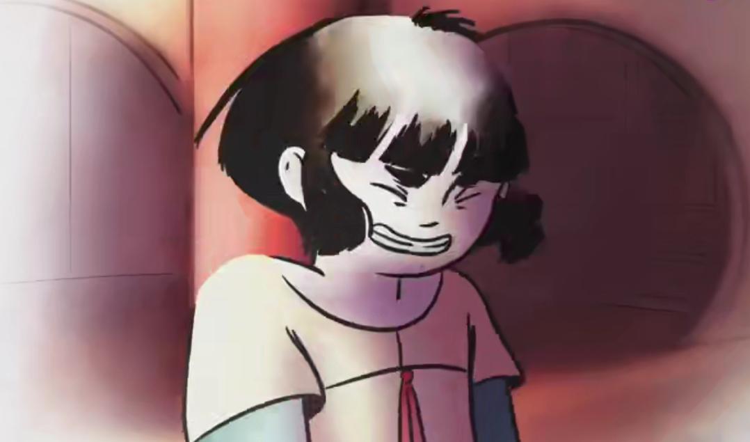 水墨风动画《裹脚少女》，被束缚的不仅是脚，还有向往自由的灵魂