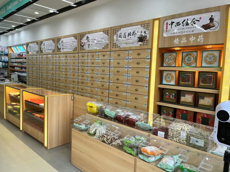 药店中药柜有多少味药,药店中药柜图