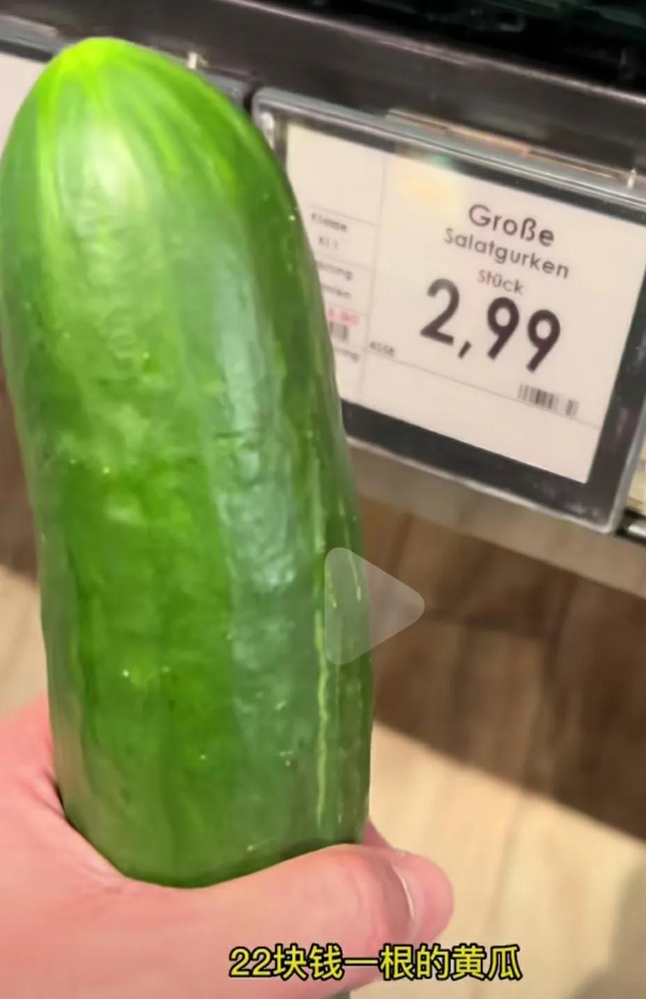 国外鸡蛋限购了，22元一根黄瓜，工资收入下降，房贷利率大幅提高