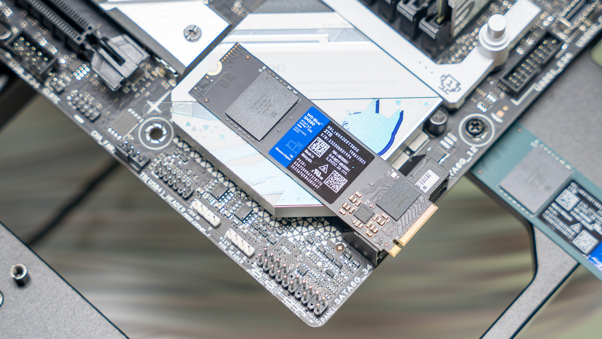 西部数据wdblue测评,西部数据sn580pcie4