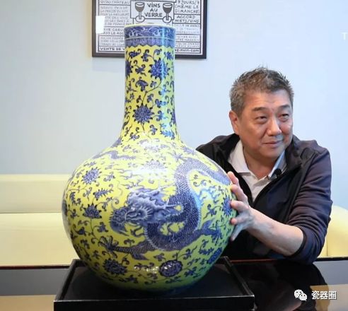 大清嘉庆香草龙纹官窑盘,清三代瓷器龙纹特征