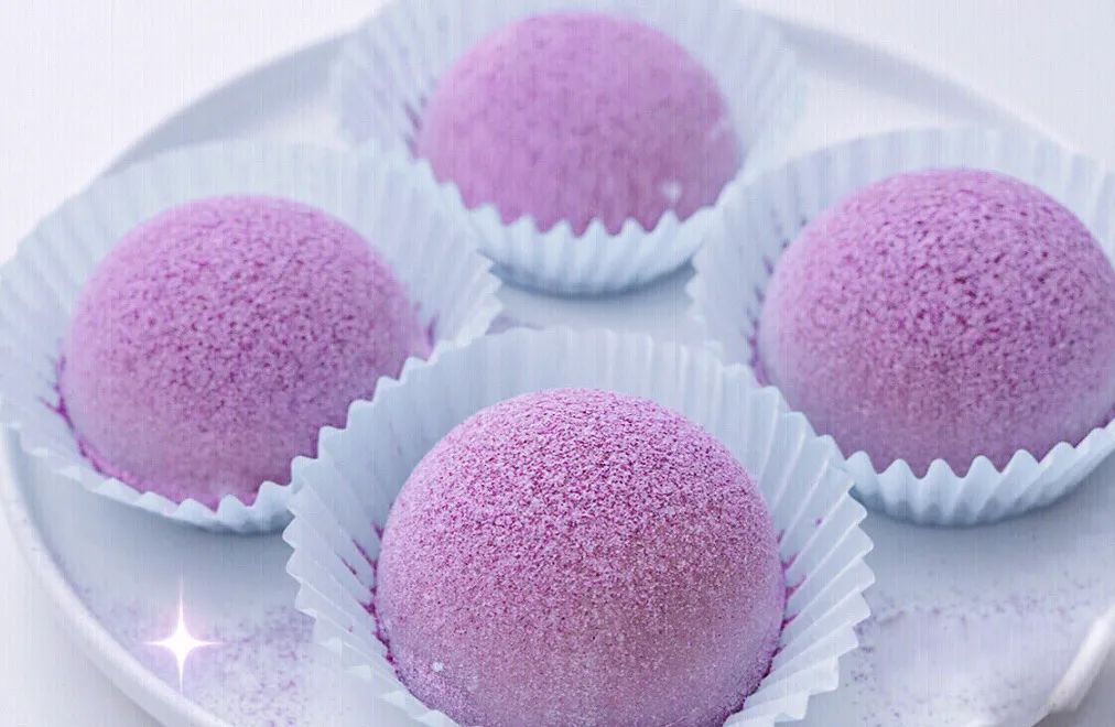 杨枝甘露雪媚娘夹心,杨枝甘露雪媚娘图片