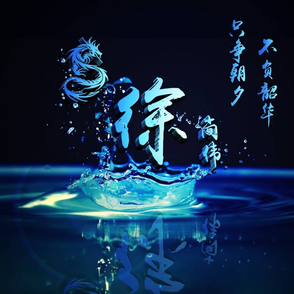 输入姓氏自动生成头像签名生成器,励志姓氏签名头像50款爱我中华