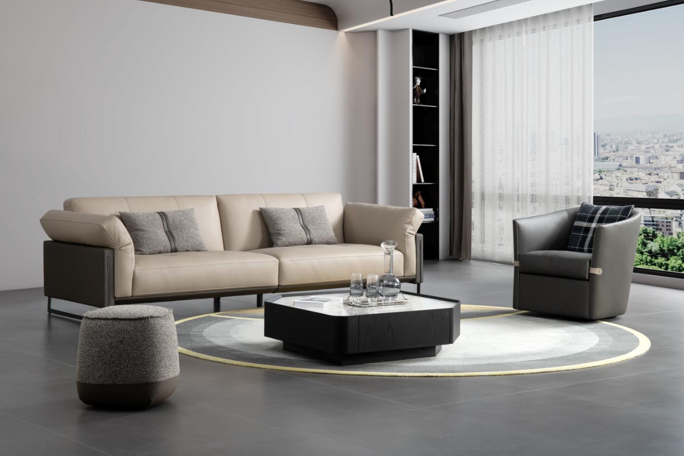 简约风尚，时尚首选——“圣巴利”值得信赖的现代简约家具品牌。