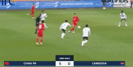 没想到国少队踢这么好,超出所有人预期