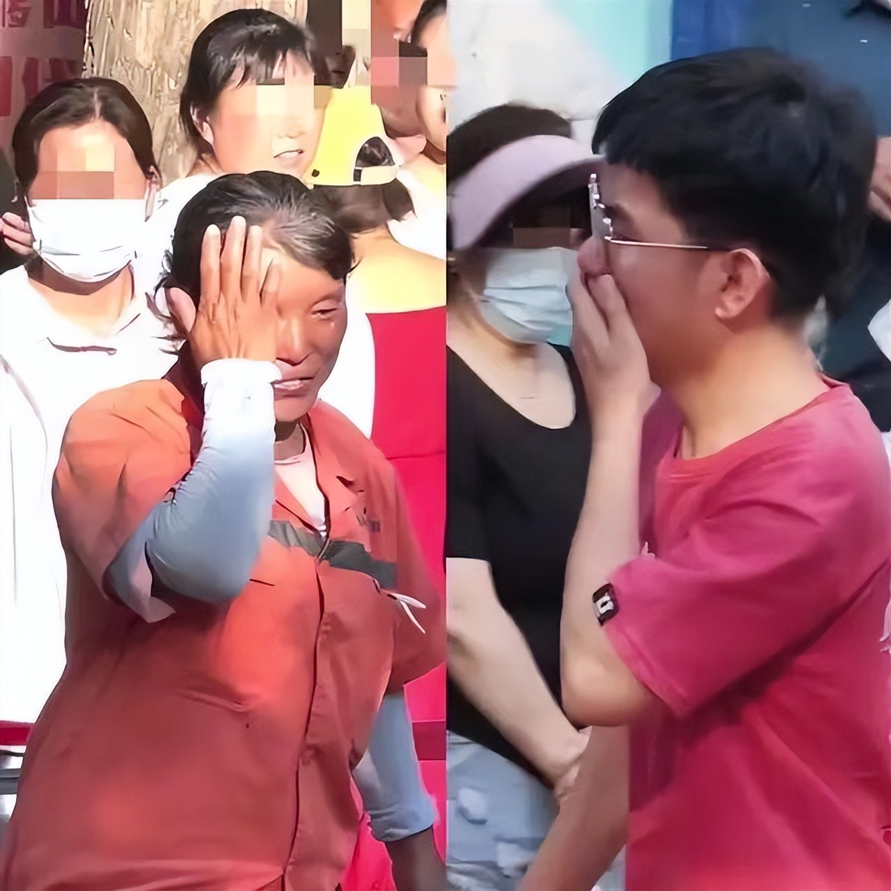 突然,让人泪目的高考考场前相拥的环卫工母子,做了个重大的决定