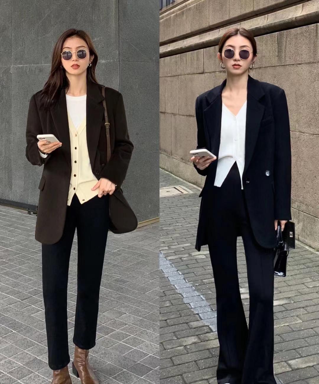 秋天穿搭一整套图片,秋天穿搭套装成熟