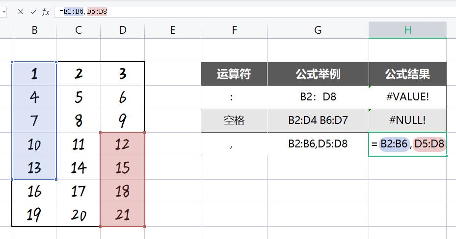 excel中运算符的优先顺序是什么,excel公式中可使用的文字运算符