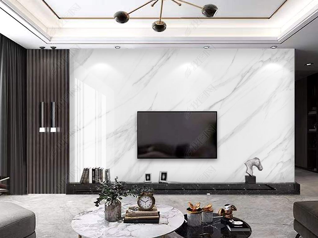 漂亮的电视柜背景墙最新款,7款电视背景墙及电视柜设计