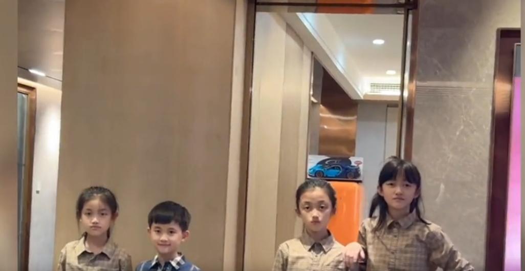 6个孩子每人配一个保姆，这位宝妈好奢侈，嫁亿万富豪住千平豪宅