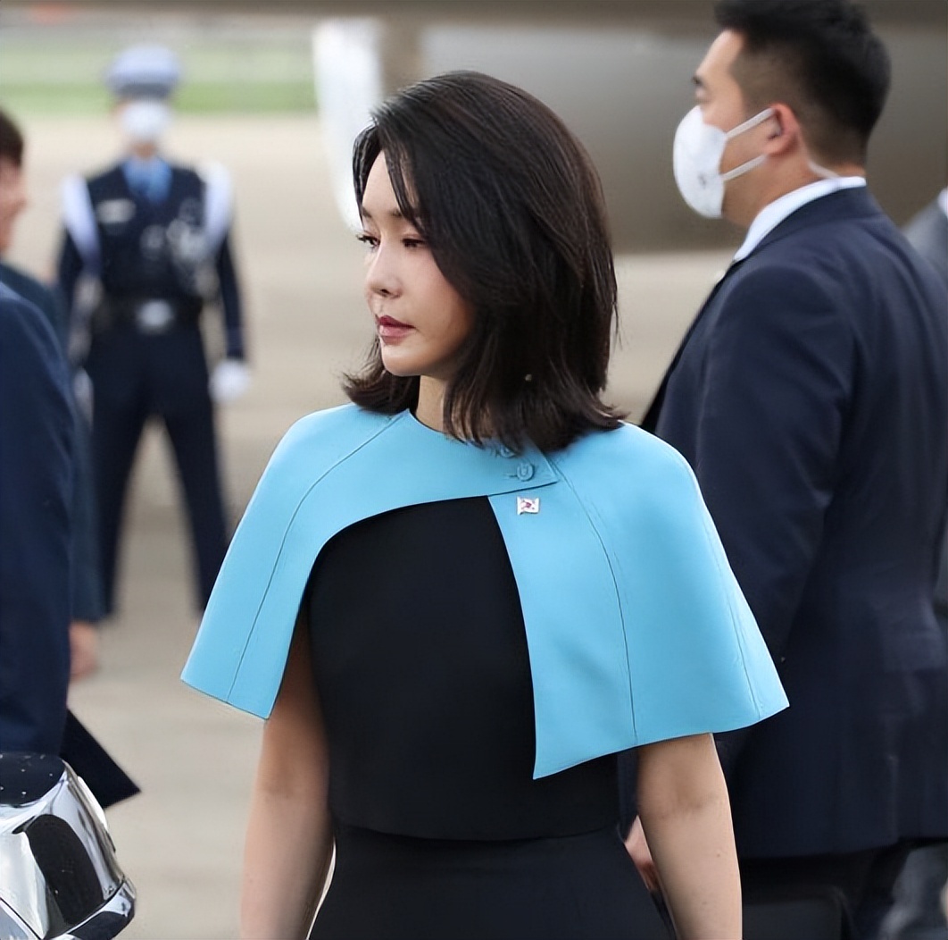 韩国第一夫人活动穿搭,韩国第一夫人衣品图片