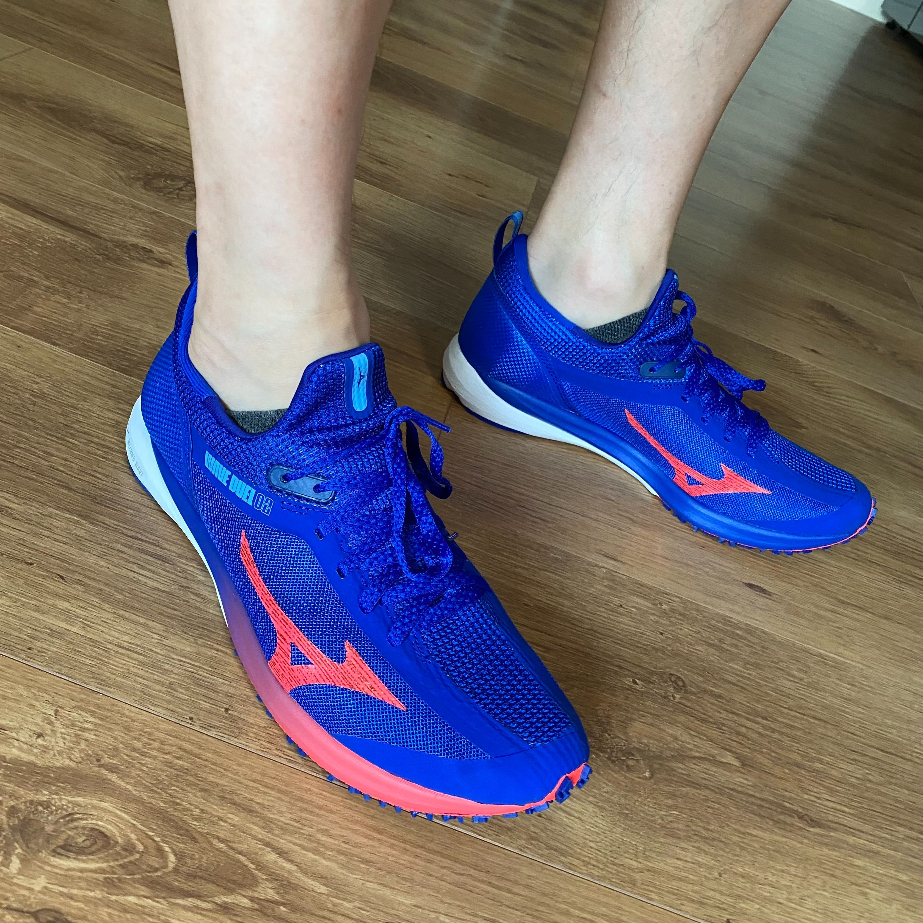 可能是我买的最后一双薄底跑鞋，Mizunowaveduel2