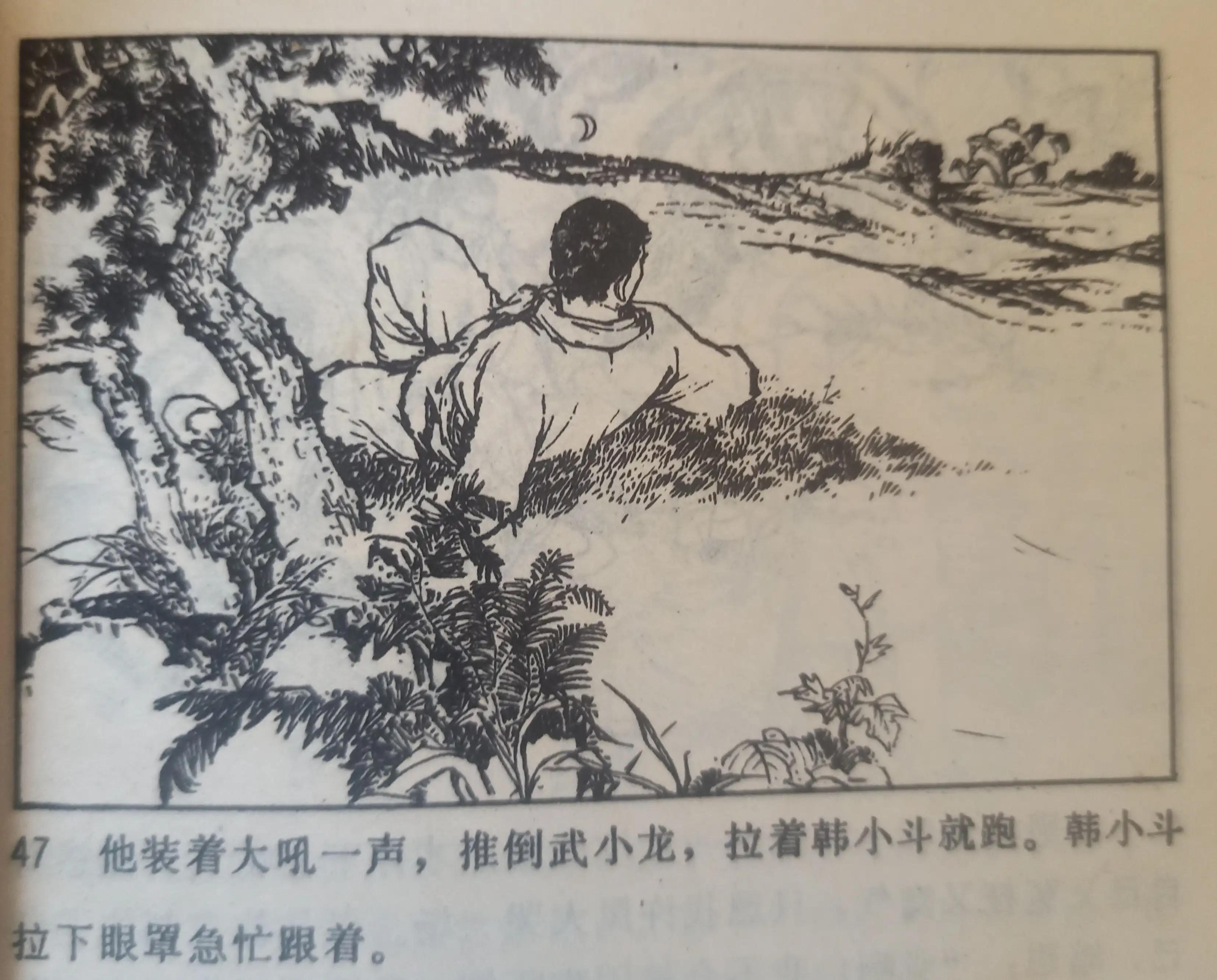 连环画战斗的青春全集,连环画青春的画面
