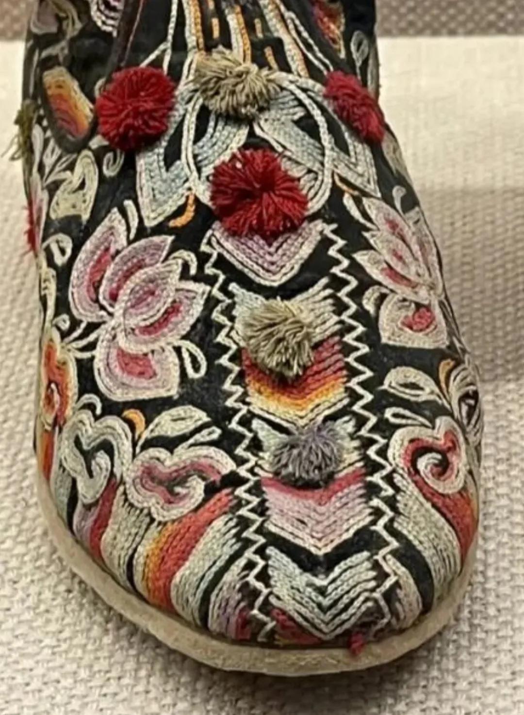 真实出土的古代鞋子,古人的鞋子长什么样