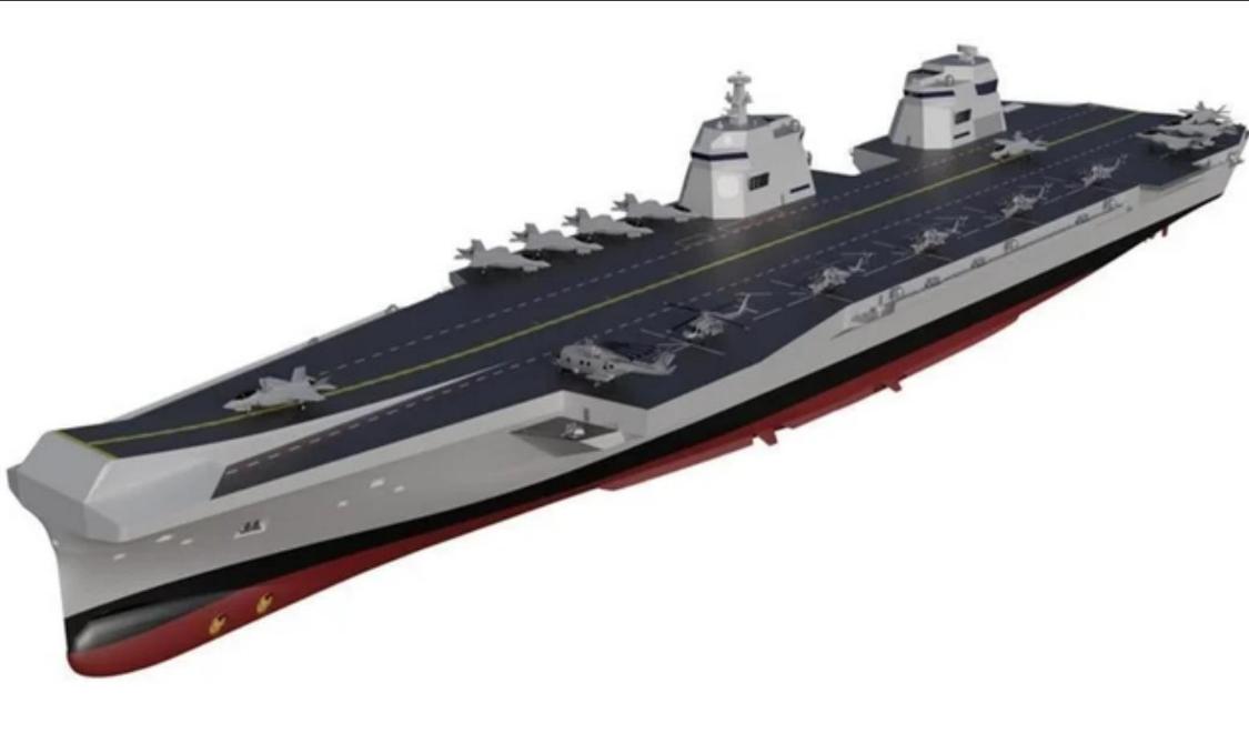 韩国海军7万吨级航母 (韩国造中型航母能超过福建舰吗)