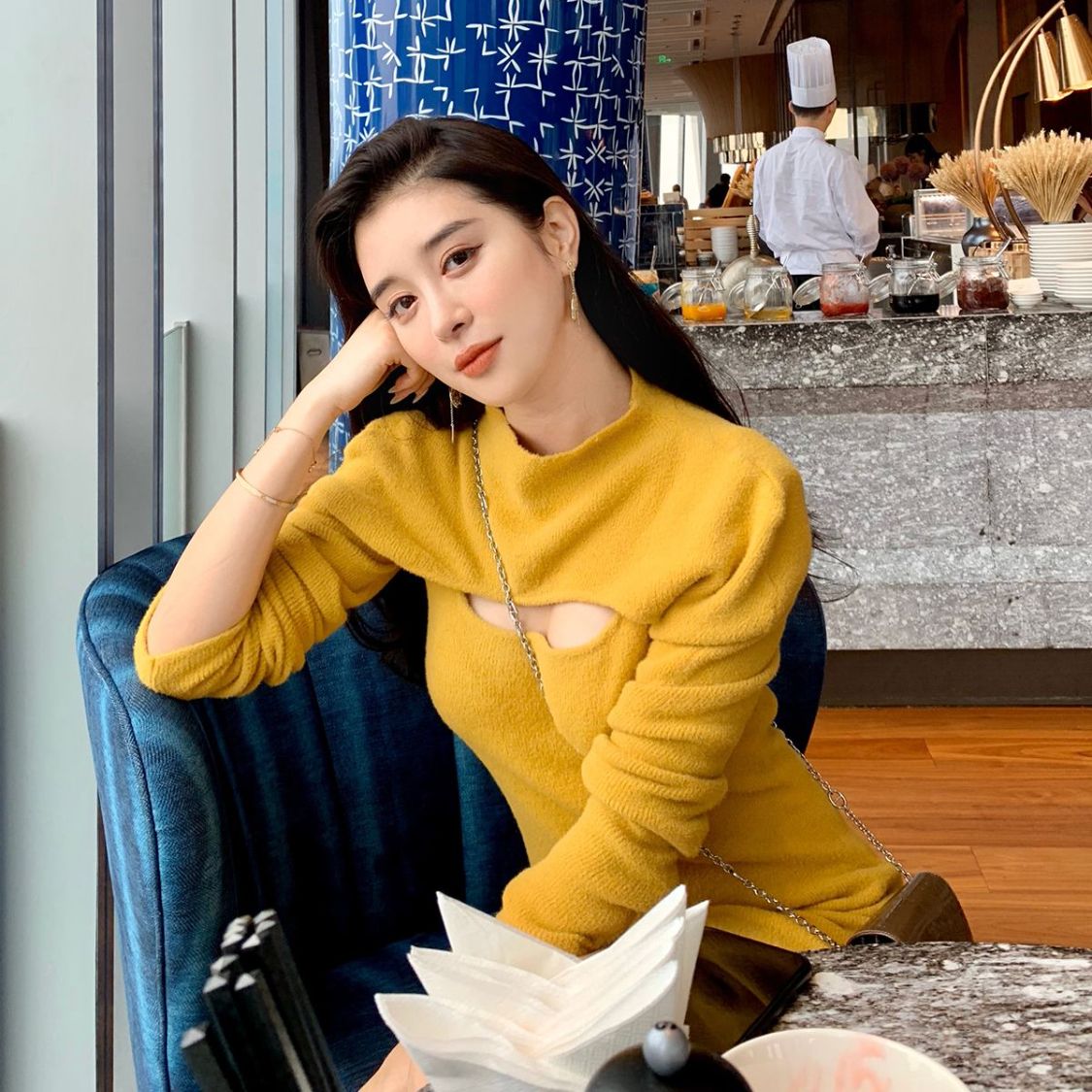 李菲儿谈黄晓明与杨颖,黄晓明与李菲儿最近消息