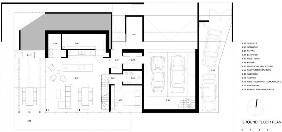 波兰田园的房子,波兰的房屋倒置
