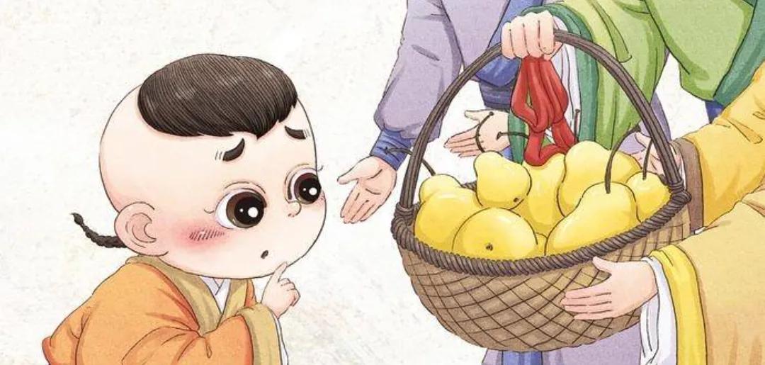 孔融让梨的故事50字,孔融让梨的故事告诉孩子什么道理