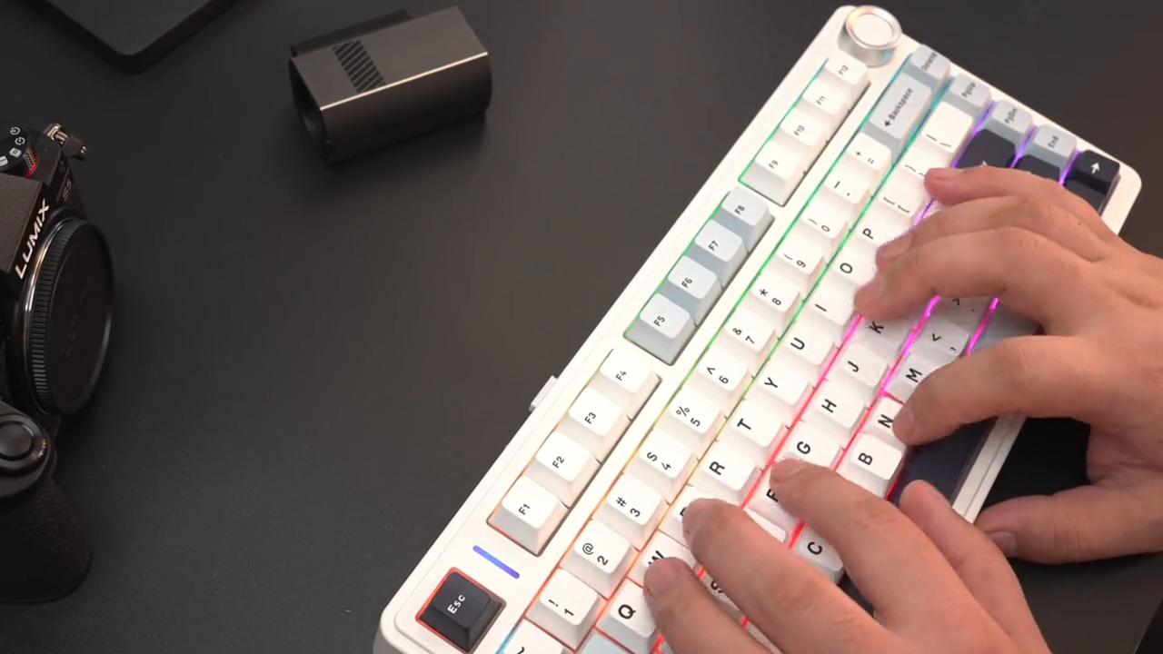 狼蛛f75键盘适合打游戏吗,gasket键盘狼蛛f75