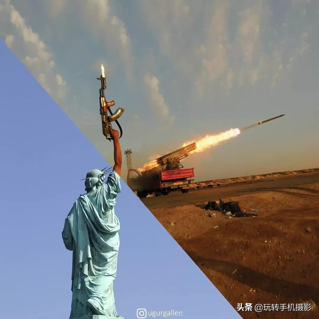 一张照片两个不同人生,一张图两个世界